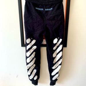 OFF-WHITE sweatpants Fits Large/Medium